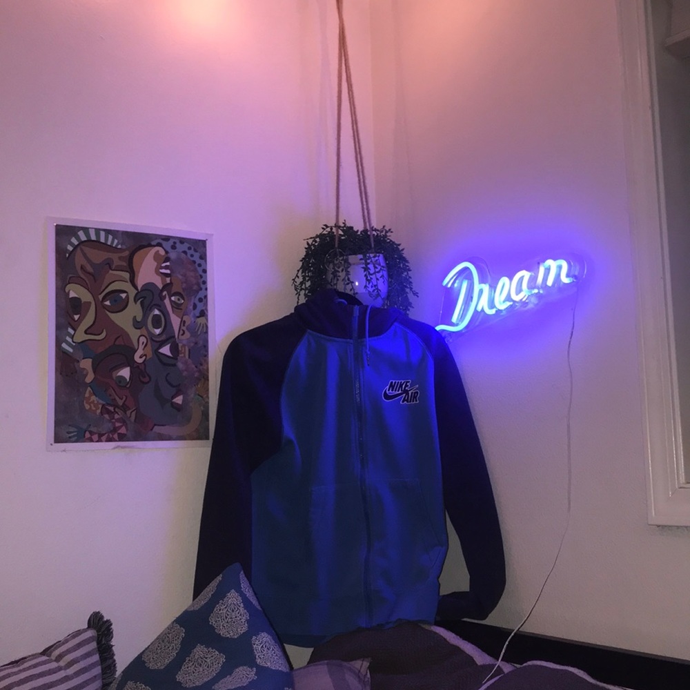 Nike zip up hoodie